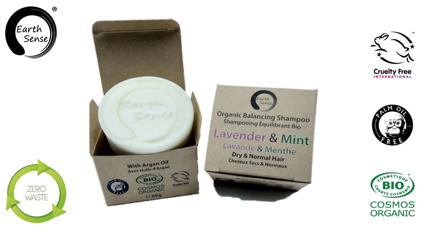 Trio Hair Care Pack - Organic Solid Shampoo, Organic Concentrated Hair