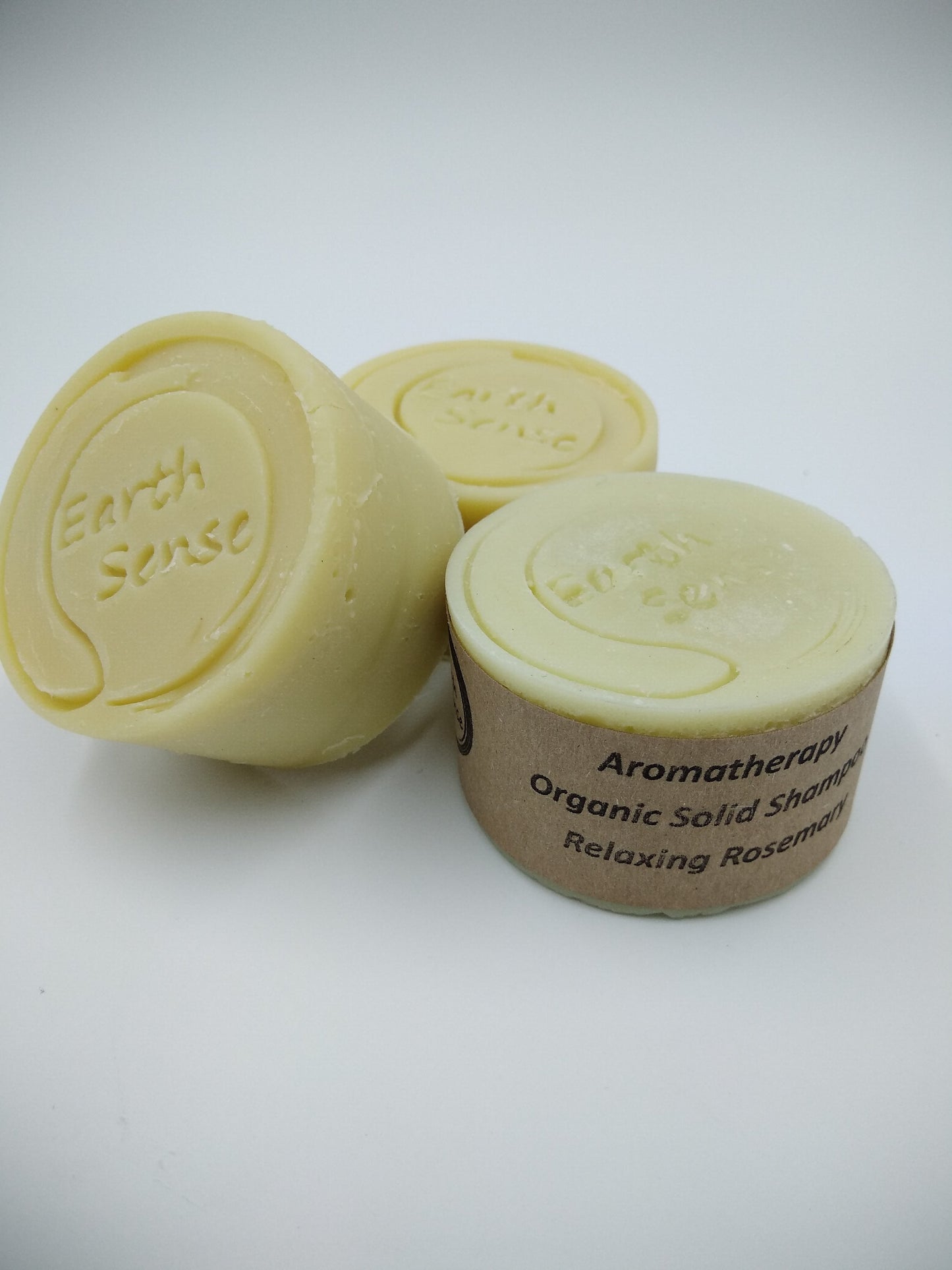 Organic Certified Balancing Solid Shampoo - Lavender & Rosemary - Dry