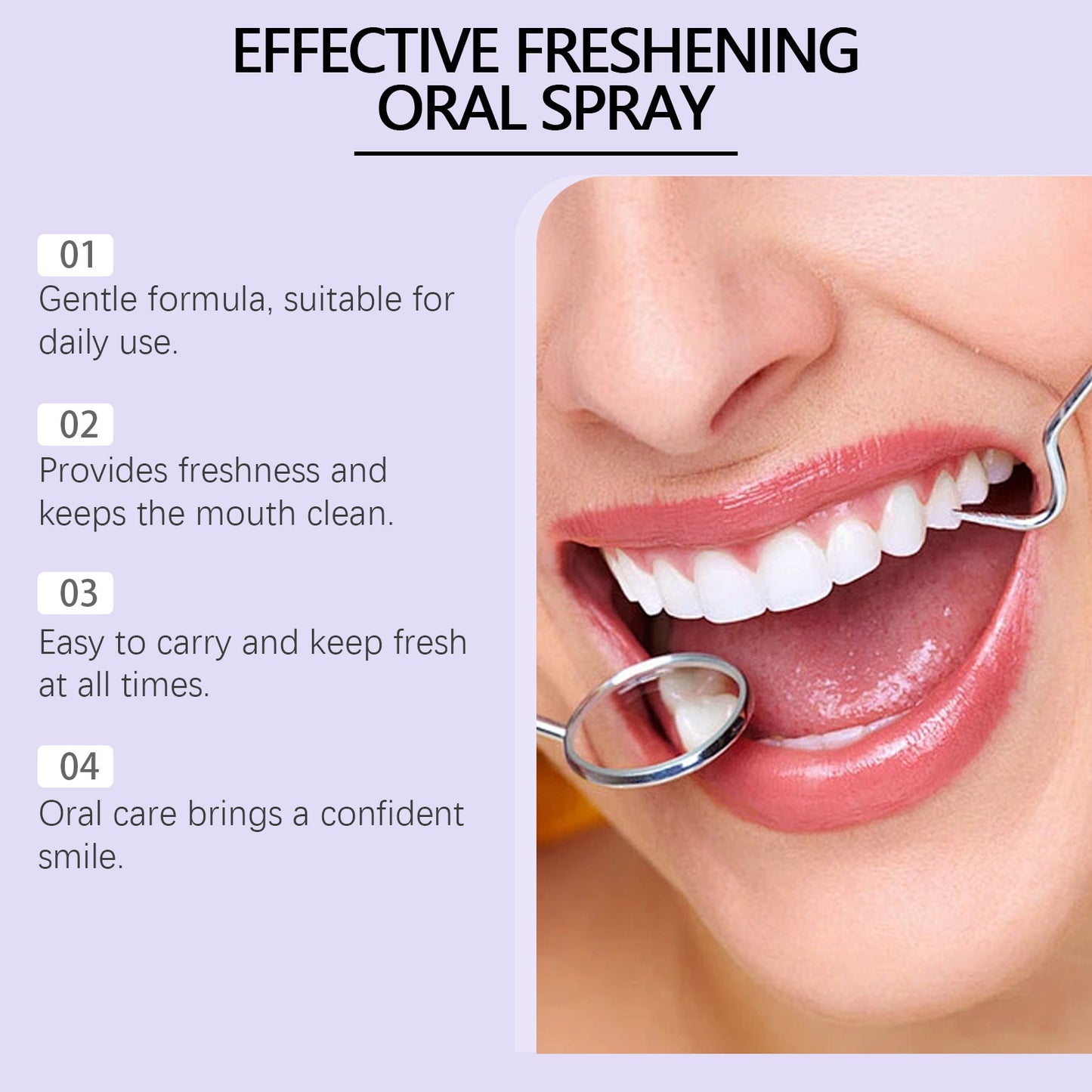 Gentle Care Gum Oral Odor Removal Brightening Teeth Care
