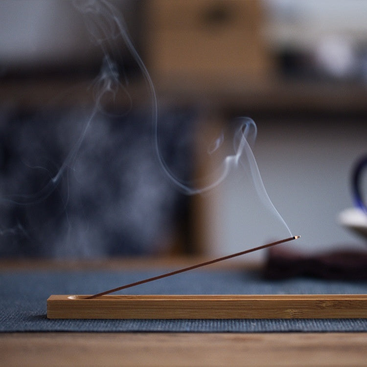 Bamboo Allegro Incense Stick And Base Wooden Incense Power Strip Incense Holder Household Joss-stick Base
