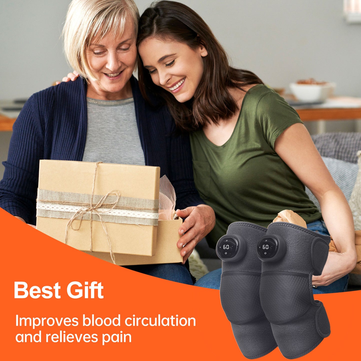 Trending Rechargeable Knee Comfort Pad Smart Relief Portable Care