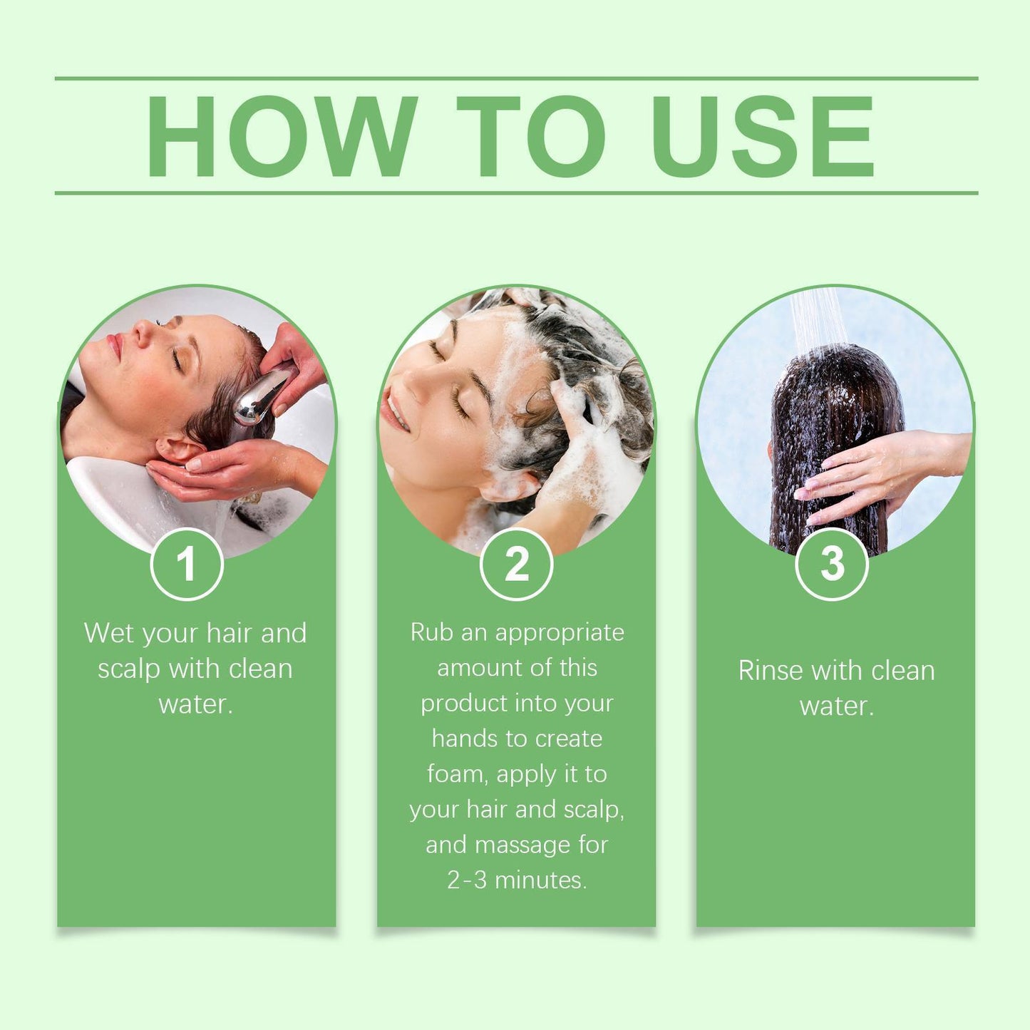 Hegao Rosemary Fluffy Oil Control Nourishing Moisturizing Repairing Refreshing Shampoo