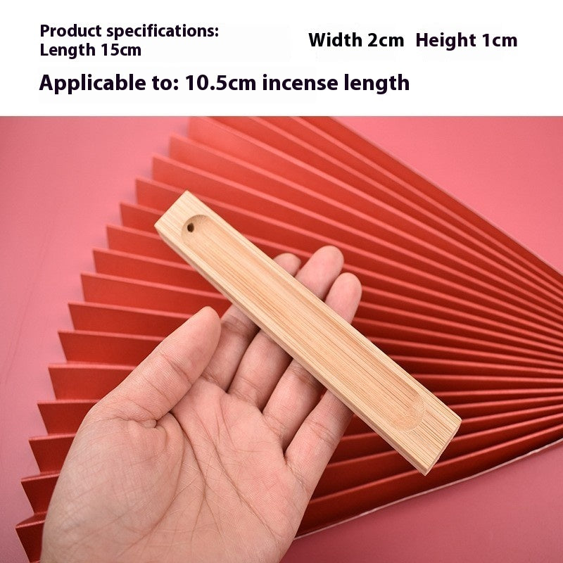 Bamboo Allegro Incense Stick And Base Wooden Incense Power Strip Incense Holder Household Joss-stick Base