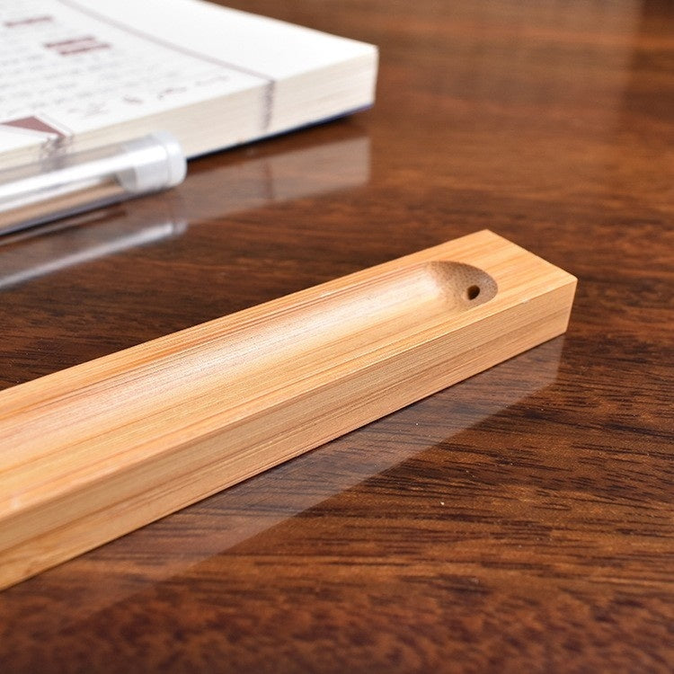 Bamboo Allegro Incense Stick And Base Wooden Incense Power Strip Incense Holder Household Joss-stick Base