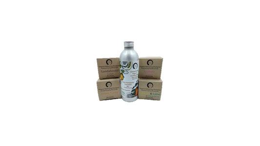 Trio Hair Care Pack - Organic Solid Shampoo, Organic Concentrated Hair