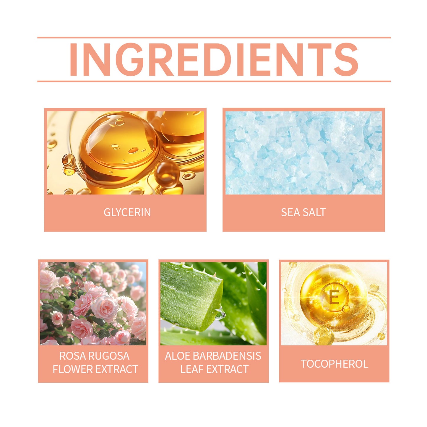 Rose Bath Mineral Salt Skin Care