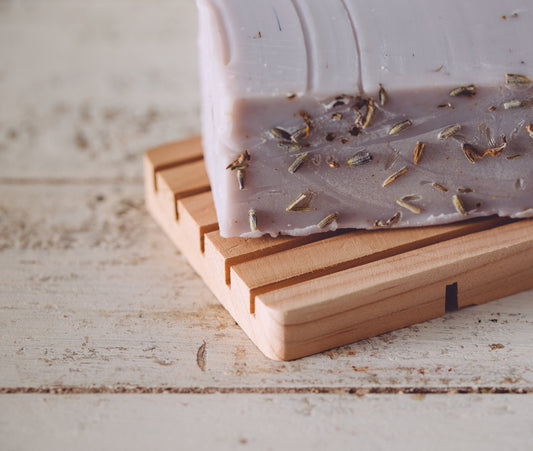 Alder Wood (Untreated) Soap Dishes - will last for years!